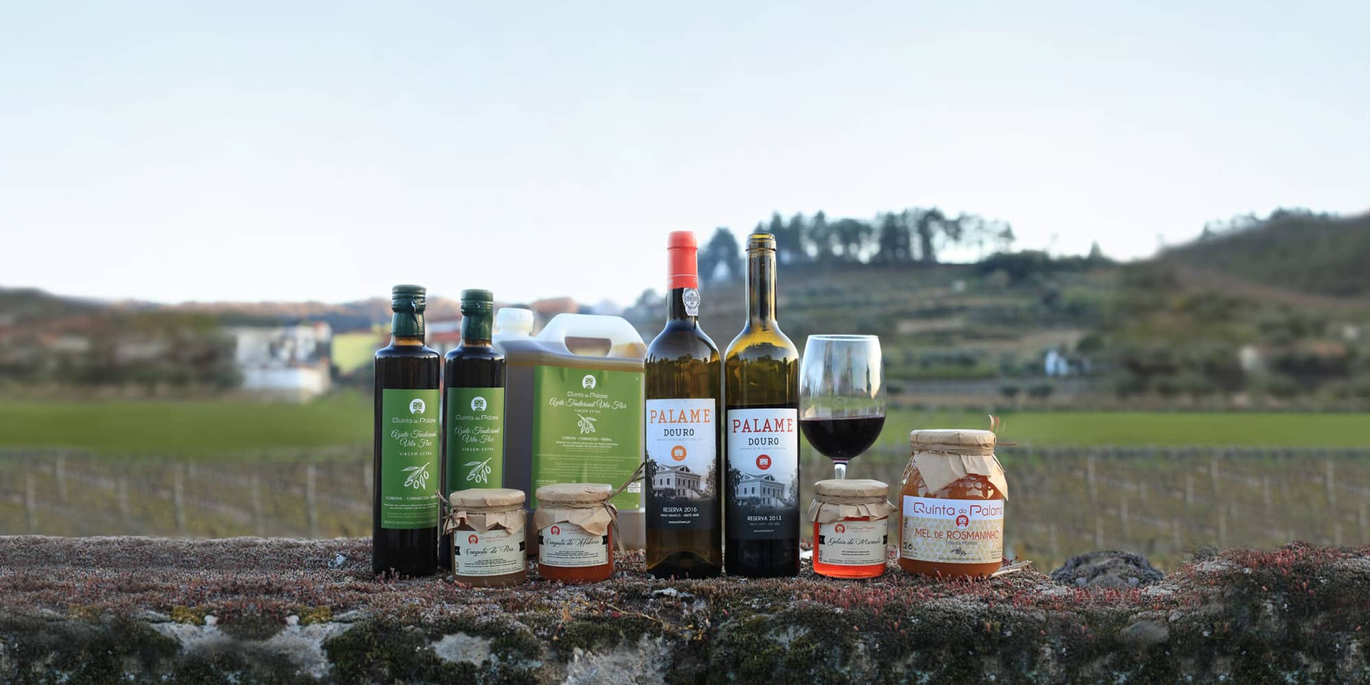 Produtos da Quinta do Palame